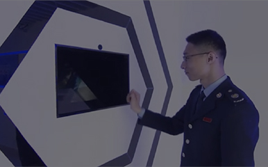 Media-free holographic self-service terminal