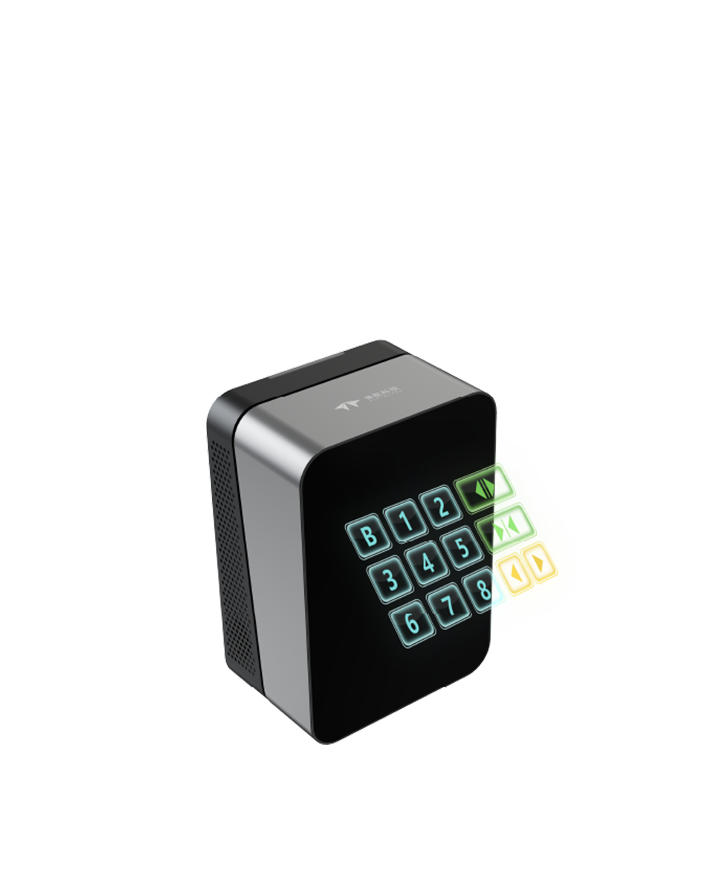 Medium-free Holographic Elevator Panel Terminal  (Inside Car)