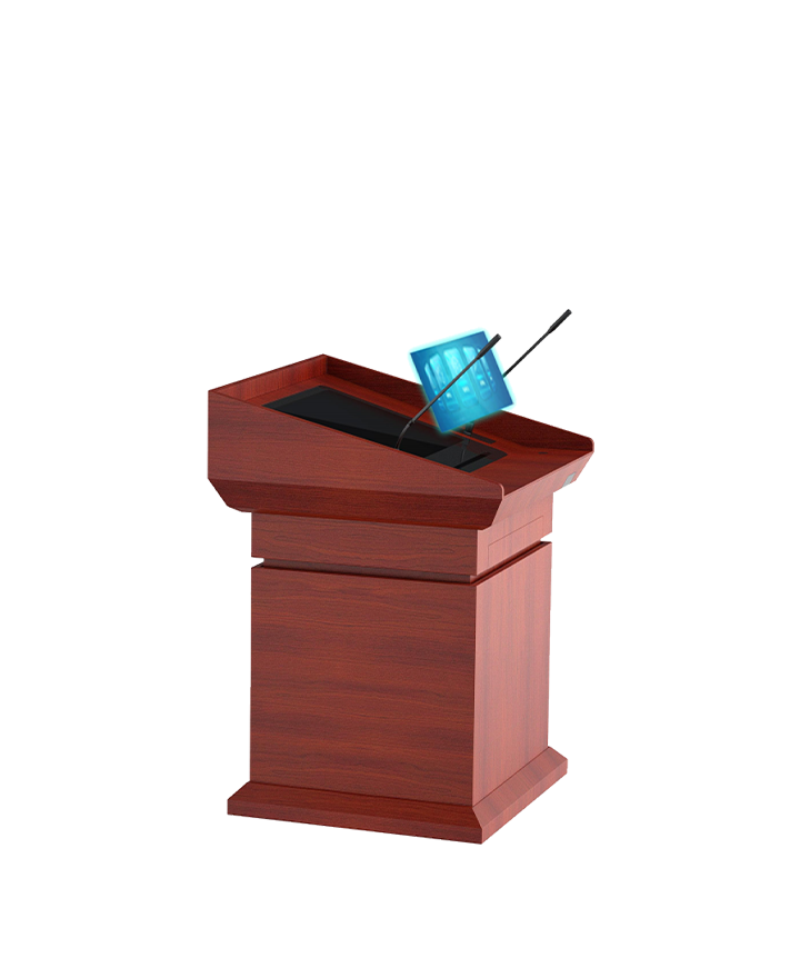 Medium-free holographic teleprompter